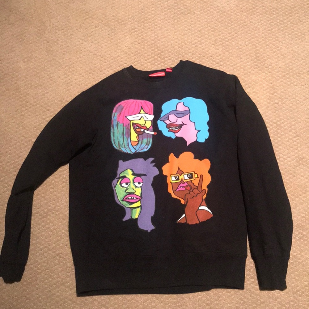 Supreme sweatshirt - Gonz Heads crewneck